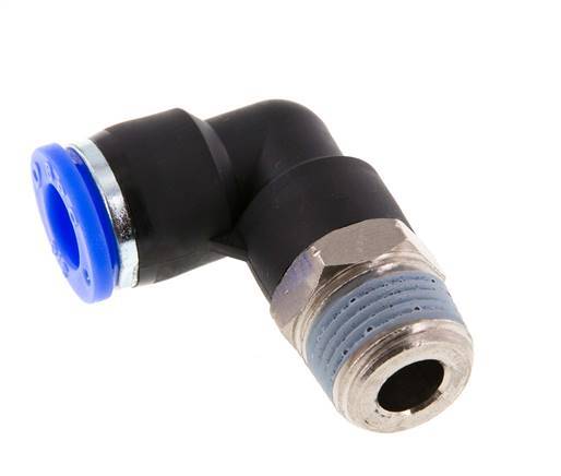 3/8'' x 3/8'' NPT 90 graden L-verbinding Messing/PBT Insteekfitting Buitendraad Draaibaar NBR [2 Stuks]