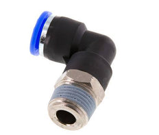 3/8'' x 3/8'' NPT 90 graden L-verbinding Messing/PBT Insteekfitting Buitendraad Draaibaar NBR [2 Stuks]