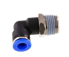 3/8'' x 1/2'' NPT 90 graden L-verbinding Messing/PBT Insteekfitting Buitendraad Draaibaar NBR [2 Stuks]