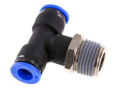3/8'' x 1/2'' NPT inline T-stuk Messing/PBT Insteekfitting Buitendraad Draaibaar NBR