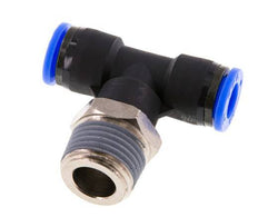 3/8'' x 1/2'' NPT inline T-stuk Messing/PBT Insteekfitting Buitendraad Draaibaar NBR