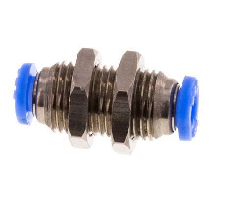 1/8'' Messing/PBT Insteekfitting Schotdoorvoer NBR [2 Stuks]