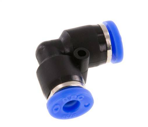 5/32'' 90 graden L-verbinding PBT Insteekfitting NBR [2 Stuks]