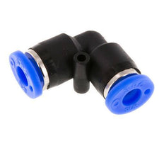 3/16'' 90 graden L-verbinding PBT Insteekfitting NBR [2 Stuks]