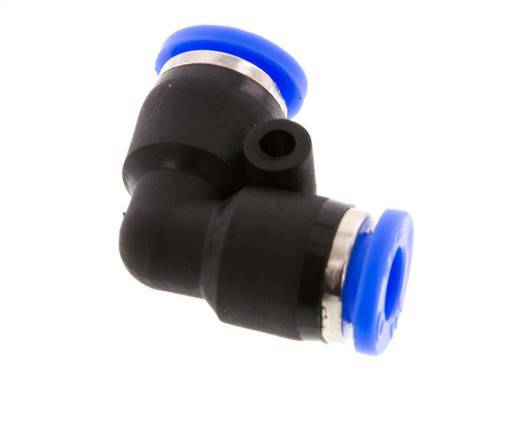 1/4'' 90 graden L-verbinding PBT Insteekfitting NBR [2 Stuks]