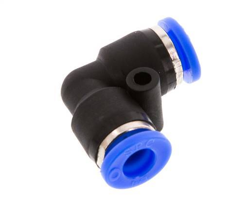 1/4'' 90 graden L-verbinding PBT Insteekfitting NBR [2 Stuks]