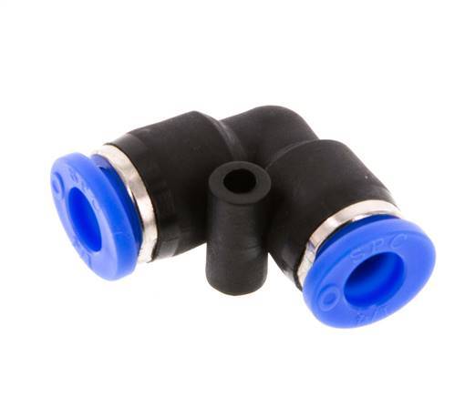 1/4'' 90 graden L-verbinding PBT Insteekfitting NBR [2 Stuks]