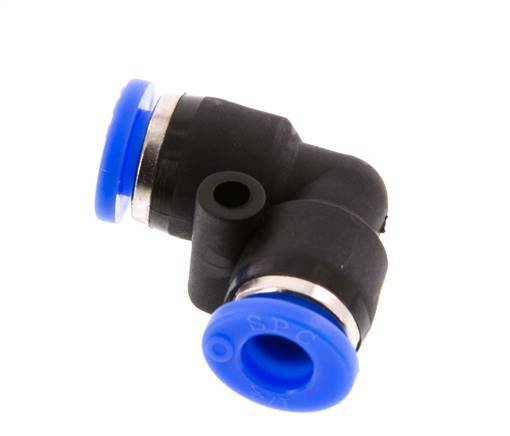 1/4'' 90 graden L-verbinding PBT Insteekfitting NBR [2 Stuks]