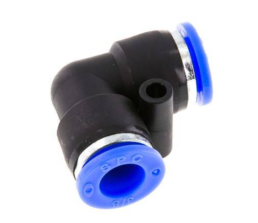 3/8'' 90 graden L-verbinding PBT Insteekfitting NBR [2 Stuks]