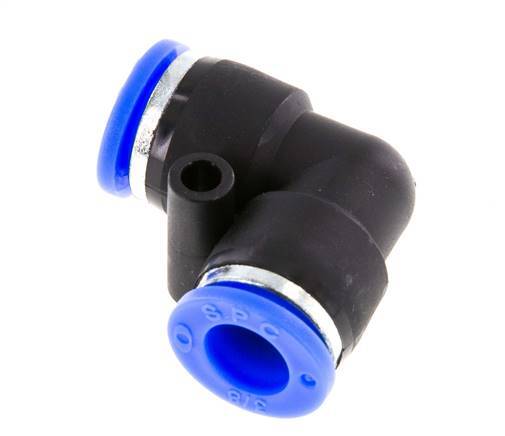 3/8'' 90 graden L-verbinding PBT Insteekfitting NBR [2 Stuks]