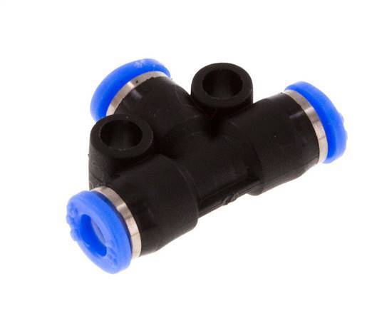 1/8'' T-koppeling PBT Insteekfitting NBR [2 Stuks]