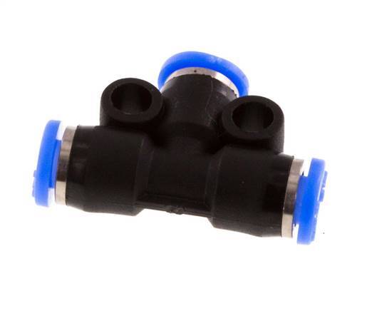 1/8'' T-koppeling PBT Insteekfitting NBR [2 Stuks]