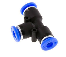 3/16'' T-koppeling PBT Insteekfitting NBR [2 Stuks]