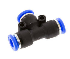 1/4'' T-koppeling PBT Insteekfitting NBR [2 Stuks]