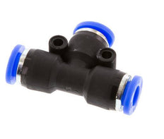 1/4'' T-koppeling PBT Insteekfitting NBR [2 Stuks]