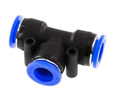 1/2'' T-koppeling PBT Insteekfitting NBR