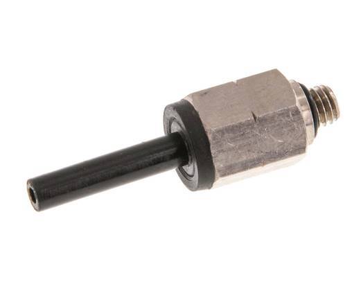 5/32'' x UNF 10-32 insteekfitting Messing/PBT NBR [2 Stuks]