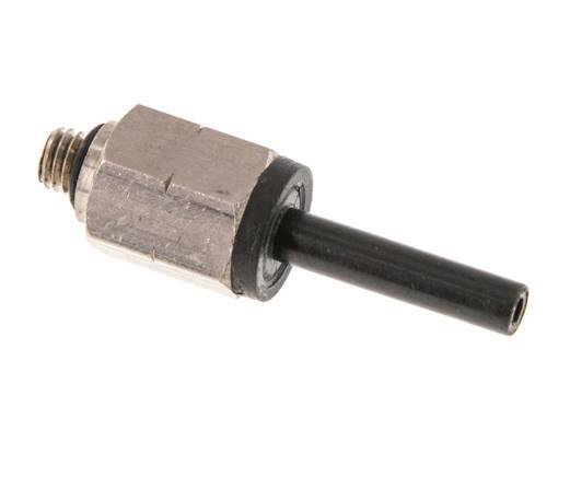 5/32'' x UNF 10-32 insteekfitting Messing/PBT NBR [2 Stuks]