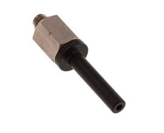 3/16'' x UNF 10-32 insteekfitting Messing/PBT NBR [2 Stuks]