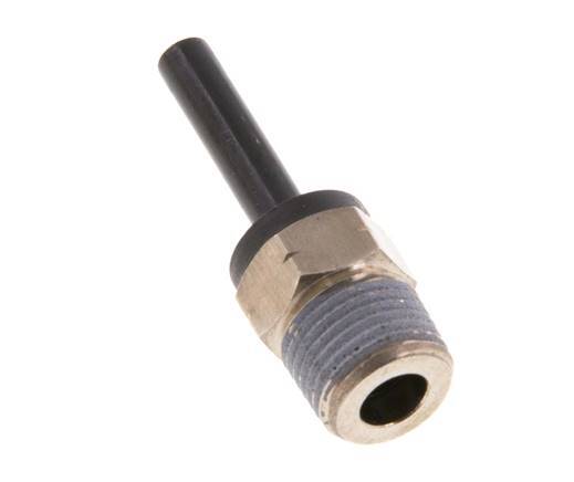 5/32'' x 1/8'' NPT insteekfitting Messing/PBT Buitendraad NBR [2 Stuks]