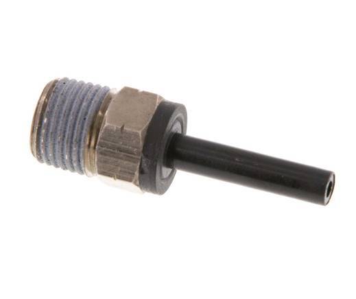 5/32'' x 1/8'' NPT insteekfitting Messing/PBT Buitendraad NBR [2 Stuks]