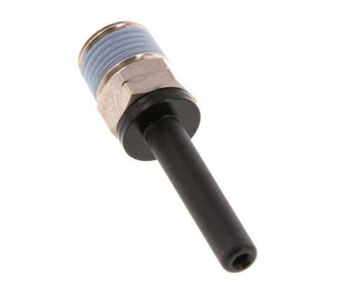3/16'' x 1/8'' NPT insteekfitting Messing/PBT Buitendraad NBR [2 Stuks]