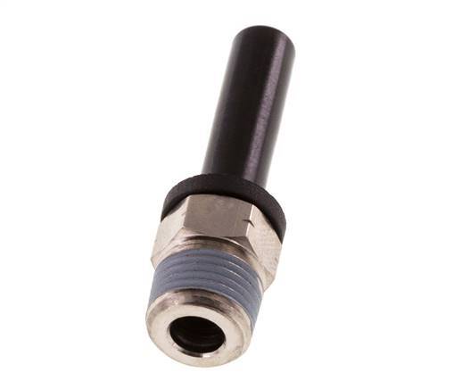 1/4'' x 1/8'' NPT insteekfitting Messing/PBT Buitendraad NBR [2 Stuks]
