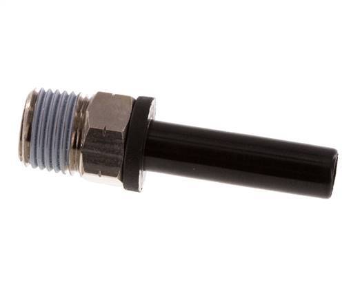 1/4'' x 1/8'' NPT insteekfitting Messing/PBT Buitendraad NBR [2 Stuks]