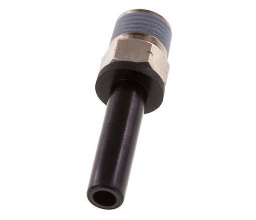 1/4'' x 1/8'' NPT insteekfitting Messing/PBT Buitendraad NBR [2 Stuks]