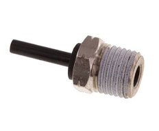 5/32'' x 1/4'' NPT insteekfitting Messing/PBT Buitendraad NBR [2 Stuks]