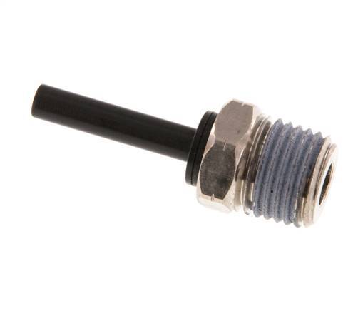 3/16'' x 1/4'' NPT insteekfitting Messing/PBT Buitendraad NBR [2 Stuks]