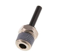 3/16'' x 1/4'' NPT insteekfitting Messing/PBT Buitendraad NBR [2 Stuks]