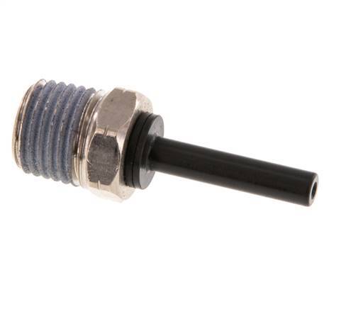 3/16'' x 1/4'' NPT insteekfitting Messing/PBT Buitendraad NBR [2 Stuks]