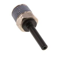 3/16'' x 1/4'' NPT insteekfitting Messing/PBT Buitendraad NBR [2 Stuks]