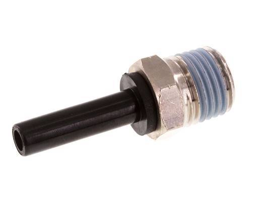 1/4'' x 1/4'' NPT insteekfitting Messing/PBT Buitendraad NBR [2 Stuks]