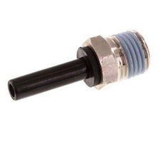 1/4'' x 1/4'' NPT insteekfitting Messing/PBT Buitendraad NBR [2 Stuks]