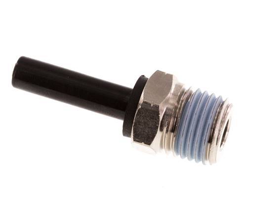 1/4'' x 1/4'' NPT insteekfitting Messing/PBT Buitendraad NBR [2 Stuks]