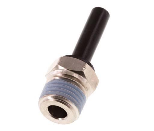 1/4'' x 1/4'' NPT insteekfitting Messing/PBT Buitendraad NBR [2 Stuks]
