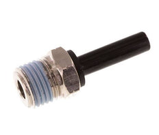 1/4'' x 1/4'' NPT insteekfitting Messing/PBT Buitendraad NBR [2 Stuks]