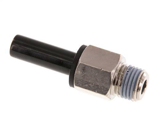 3/8'' x 1/4'' NPT insteekfitting Messing/PBT Buitendraad NBR [2 Stuks]