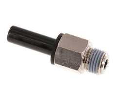 3/8'' x 1/4'' NPT insteekfitting Messing/PBT Buitendraad NBR [2 Stuks]