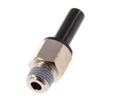 3/8'' x 1/4'' NPT insteekfitting Messing/PBT Buitendraad NBR [2 Stuks]