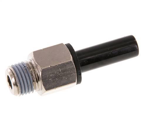 3/8'' x 1/4'' NPT insteekfitting Messing/PBT Buitendraad NBR [2 Stuks]