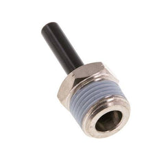 1/4'' x 3/8'' NPT insteekfitting Messing/PBT Buitendraad NBR [2 Stuks]