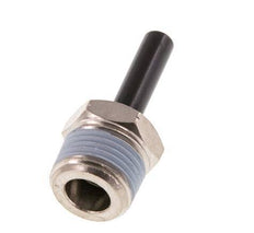 1/4'' x 3/8'' NPT insteekfitting Messing/PBT Buitendraad NBR [2 Stuks]