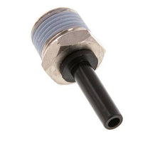 1/4'' x 3/8'' NPT insteekfitting Messing/PBT Buitendraad NBR [2 Stuks]