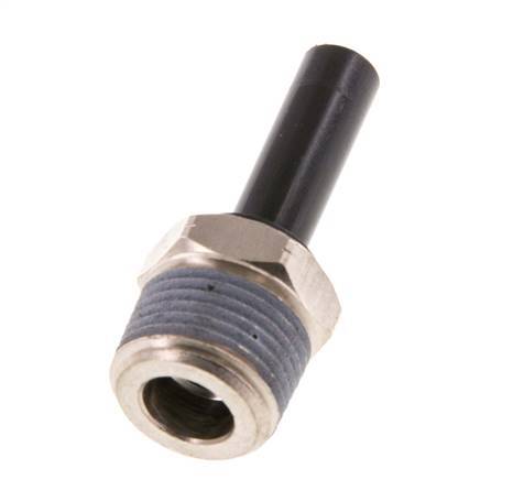 5/16'' x 3/8'' NPT insteekfitting Messing/PBT Buitendraad NBR [2 Stuks]