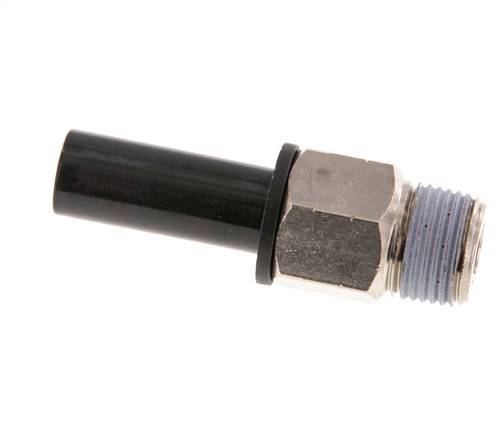 1/2'' x 3/8'' NPT insteekfitting Messing/PBT Buitendraad NBR [2 Stuks]