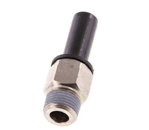 1/2'' x 3/8'' NPT insteekfitting Messing/PBT Buitendraad NBR [2 Stuks]