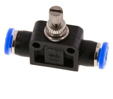 Recht Regelventiel 5/32 inch (3.97 mm) Messing/PBT